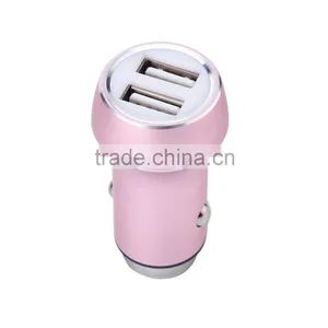 5V 2.4A Safty Mini Copper/Aluminum Usb Car Charger With Hammer thumbnail-5