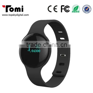 TOMI New Bluetooth 4.0 Smart Watch Smart Wristband H8 Bracelet Smart Sport Watch for IPhone Android Phone Intelligent Sleep Test thumbnail-1