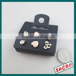 Hanging Folded Plastic Jewelry Packing Card For Earring thumbnail-1