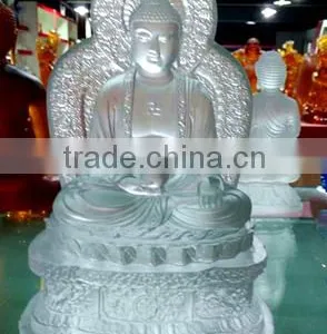 2015 New Products Lead Crystal Craft B111 Buddha Statue Crafts thumbnail-3