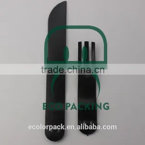 Smile Face Lovely Plastic Disposable Knife thumbnail-1