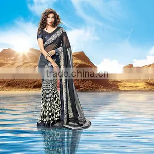 Indian Bollywood Replica Saree Online Shopping thumbnail-5