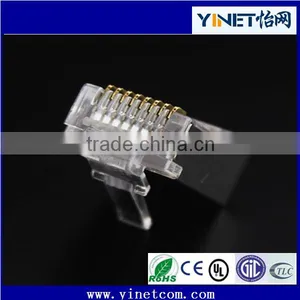 STP CAT6 Shielded RJ45 Modular Plug Guangzhou Supplier thumbnail-1