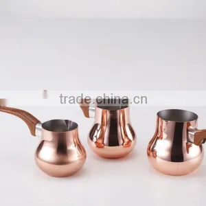Classic Stainless Steel Coffee Pot for Coffee and Milk thumbnail-2