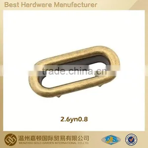 Metal Colored Brass Oval Eyelet thumbnail-1