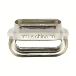 Brass Metal Silver Brass Velcro Eyelet thumbnail-1