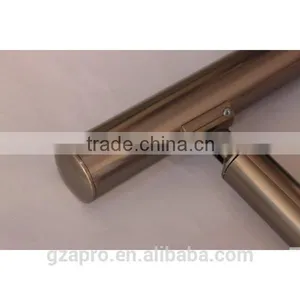 Fashional Pattern Aluminum Handrail Glass Balustrade Railing Low Price thumbnail-6