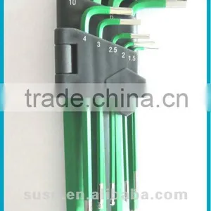 Hot Sale 9 PCS Colorful Ball Point Hex Key Wrench Set thumbnail-1