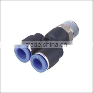 Push in Fittings With PT & NPT(PWT-male Y Fitting) thumbnail-1
