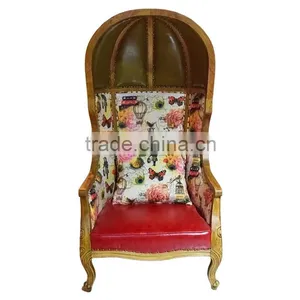 Luxury Wooden High Bird Nest Sofa Chair in Foshan thumbnail-1