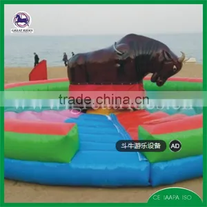 Inflatable Mechanical Rodeo Bull thumbnail-1