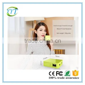 2016 Newest China Mini DLP 854*480 800lumens Smart Phone Projector UC50 thumbnail-1