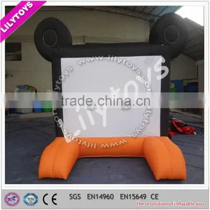 OEM Beautiful Cute Best Selling Inflatable Drive in Movie Screens for Sale thumbnail-1
