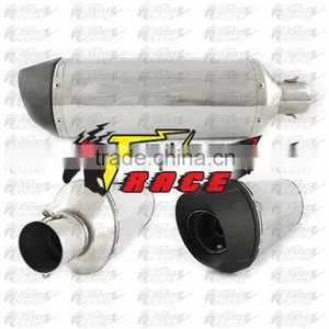 High Quality Motorcycle Exhaust Pipe for Bike Silencer thumbnail-1