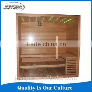 Dry Steam Outdoor Sauna Room Finnish Saunas With Sauna Heater for 4 Persons S-3025 thumbnail-1