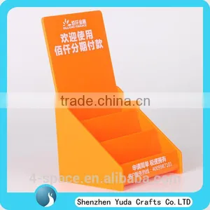 3 Tiers Homemade Wholesale Plexiglass Acrylic Brochure Display, Flyer Stand for Leaflet Displaying thumbnail-2