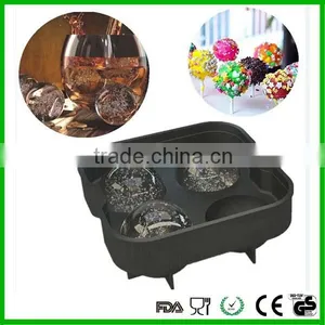 Best Selling Durable Food Grade Silicone Ice Tray Custom Ice Ball Maker thumbnail-6