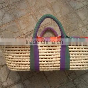 Handmade Eco-friendly Straw Baby Bed thumbnail-5