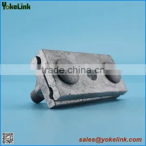 Hot Dip Galvanized Suspension Guy Wire Clamp thumbnail-2