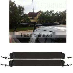 Black Roof Rack Pad Surfboard Rack Soft Rack Pad Soft Roof Rack thumbnail-1