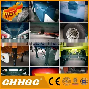 Plastic Drop Deck 40ft Flatbed Trailer With Low Price thumbnail-5