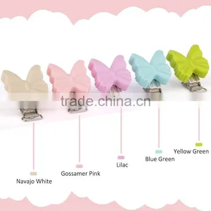 Food Grade Cute Baby Sleep Soft Silicone Pacifier Clips for Teething Baby thumbnail-4