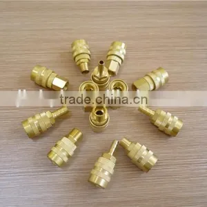 Brass NPT Male German Type Air Quick Coupling thumbnail-6