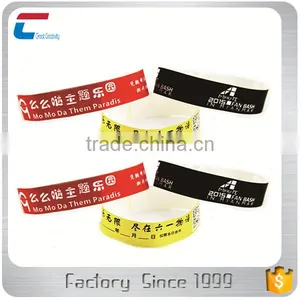 NFC Chip 13.56 MHz Passive Waterproof Disposable Rfid Nfc Bracelet Wristband for Children thumbnail-3