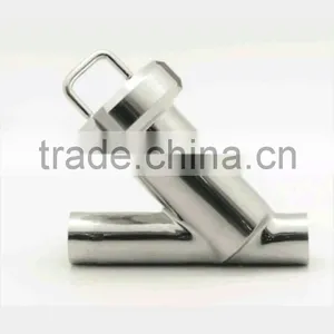 Food Grade Sanitary Stainless Steel Ss304 Y Type Strainer/Filter(weld,thread,tri-clamp) thumbnail-3