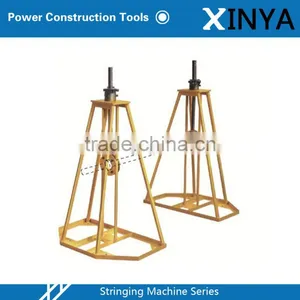 3- 5 Ton Mechanical Cable Stand/ Wire Reel Stand thumbnail-1
