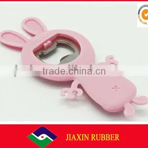 Morden Design Silicone Keychain Bottle Opener JX-780013 thumbnail-1