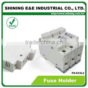 FS-033L2 With LED Indicator 380V 32A 3 Pole 10x38 Fuse Carrier thumbnail-4