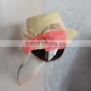 White Wall Mounted Female Head Deal for Hats, Scarves and Sunglasses for Home or Retail Store thumbnail-3