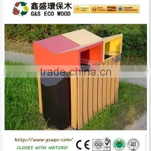 ECO-Friendly and Beautiful WPC TrashCan/To Guangzhou thumbnail-1