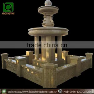 Sandstone Chinese Water Fountain thumbnail-1