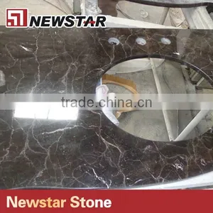 Classic Dark Color Natural Marble Countertop thumbnail-1