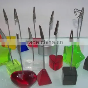 Plastic Memo Clip Holder/clip Holder/memo Holder Clip/paper Clip Memo Holder/ thumbnail-1