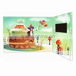 1.8 Inch Video Display Greeting Card Brochure thumbnail-1