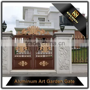 Powder Coated Cast Aluminum Villa Gate for Security thumbnail-2