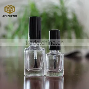 Custom Square Shape 10ml Empty Nail Polish Glass Bottle Cheap thumbnail-4