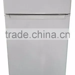 210L Solar Powered Household Double-door DC Compressor Upright Fridge thumbnail-2