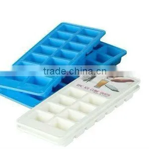 2pcs Ice 14 Part Cube Tray Plastic Ice Maker thumbnail-1