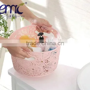New Hot Selling Lace Hollow Plastic Storage Basket (small) thumbnail-3
