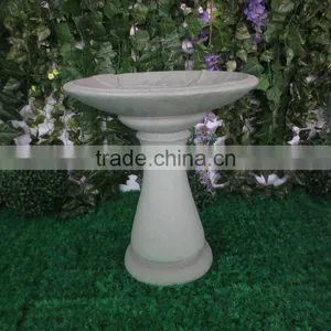 Outdoor Antique Fiberglass Bird Feeder / Bird Pool / Bird Bath thumbnail-2