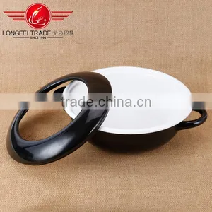 High Quality and Safty Kitchen Use OEM Enamel Crock Pot/enamel Slow Cooker thumbnail-5