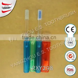 Aviation Supplies Travel Toothbrush With Case Travel Set Toothbrush Made in China thumbnail-1