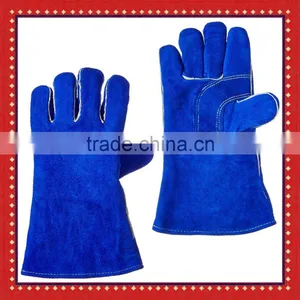 Leather Heat Proof Heat Resistant BBQ Grill Fire Glove thumbnail-1