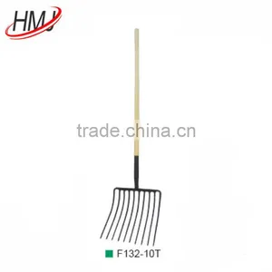 Farm Pitchfork Fork Aluminum Alloy Carbon Fork thumbnail-1