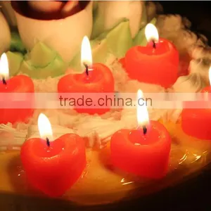 Wholesale Red Love Heart Birthday Candle for Celebration thumbnail-1