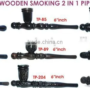 Wooden Smoking Pipe thumbnail-1
